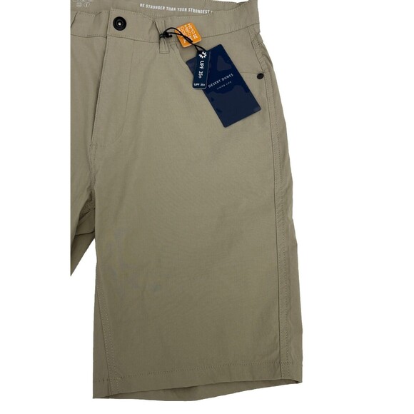 Desert Dunes Men's‎ Shorts Nylon Stretch UPF 35+ /Water Resistant,crockery Sz 32 - Picture 2 of 15